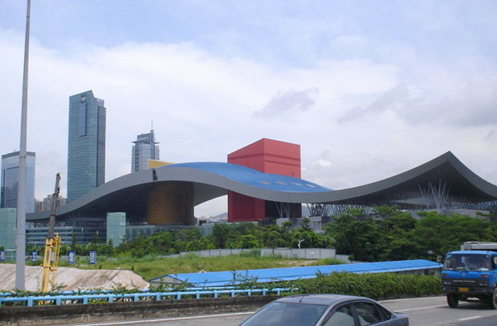 鋁單板幕墻，深圳市民中心案例