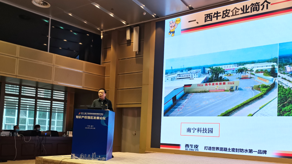  西牛皮分享“國家知識產(chǎn)權(quán)示范企業(yè)”先進(jìn)管理經(jīng)驗(yàn)，為推動(dòng)廣西知識產(chǎn)權(quán)強(qiáng)區(qū)建設(shè)貢獻(xiàn)力量
